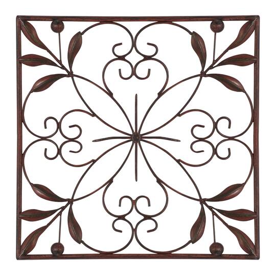 Brown Metal Rustic Wall Décor Set, 4ct.